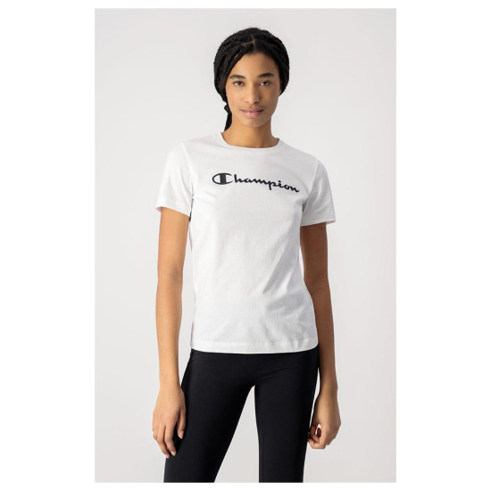 Champion Γυναικεία κοντομάνικη μπλούζα Crewneck T-shirt Champion Γυναικεία κοντομάνικη μπλούζα Crewneck T-shirt